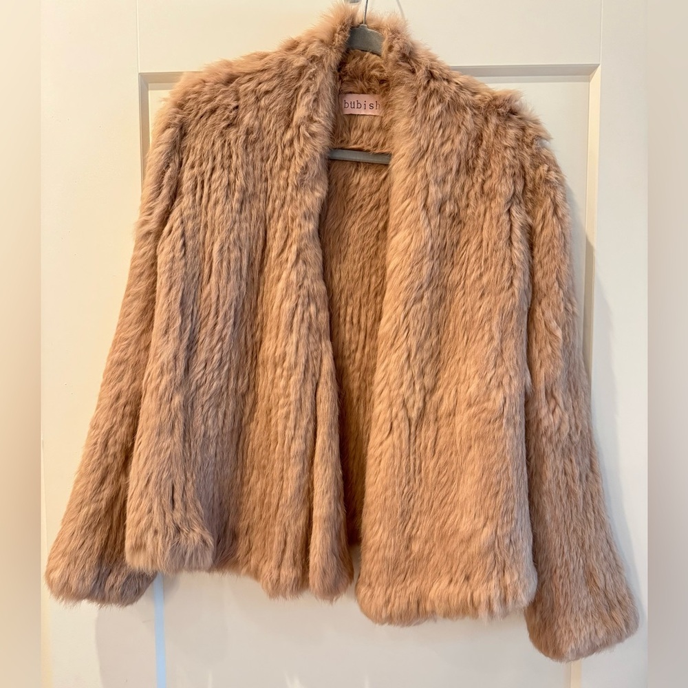 BUBISH LUXE | Rabbit Fur Jacket - Picture 3 of 10